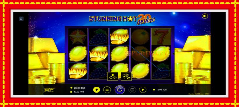 Slot machine Stunning Hot 20 Deluxe with access to free game online, picture 5