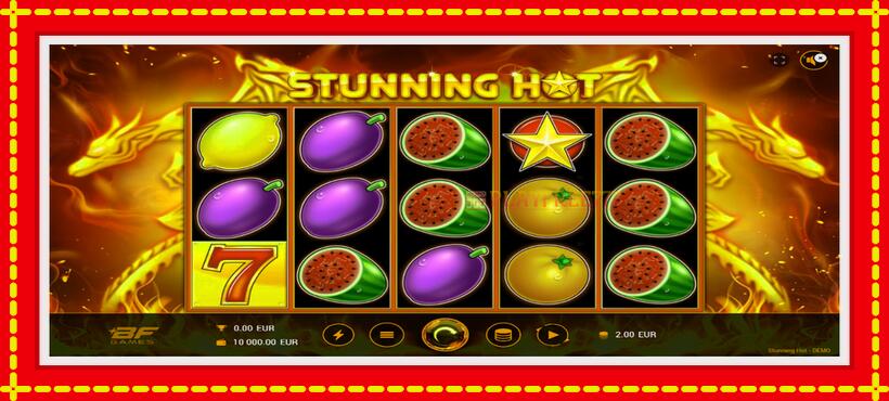 Slot machine Stunning Hot with access to free game online, picture 2