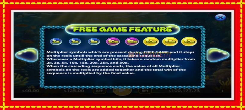 Slot machine Submariner with access to free game online, picture 4