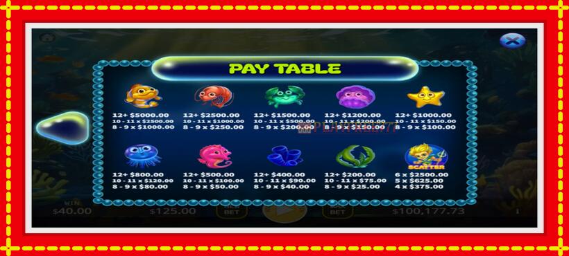 Slot machine Submariner with access to free game online, picture 5