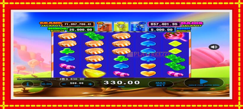 Slot machine Sugar & Pop Deluxe with access to free game online, picture 2