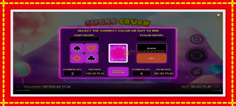 Slot machine Sugar Crush with access to free game online, picture 3