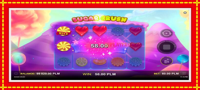 Slot machine Sugar Crush with access to free game online, picture 4