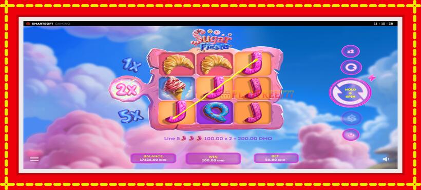 Slot machine Sugar Fiesta with access to free game online, picture 4