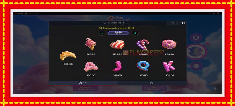 Slot machine Sugar Fiesta with access to free game online, picture 6