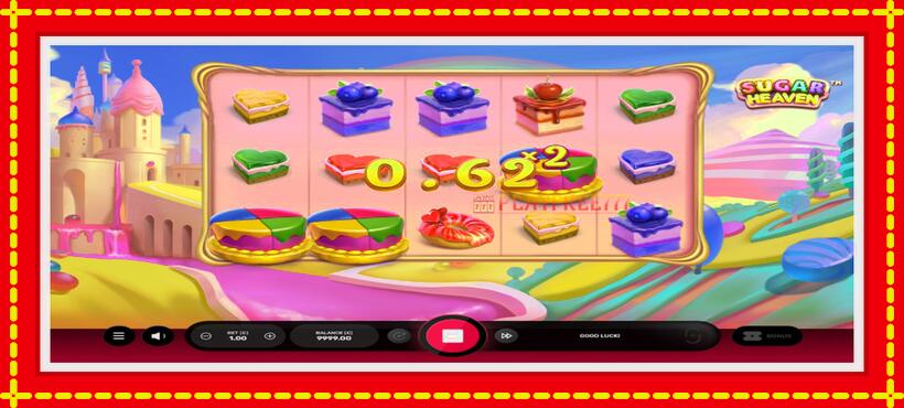 Slot machine Sugar Heaven with access to free game online, picture 2