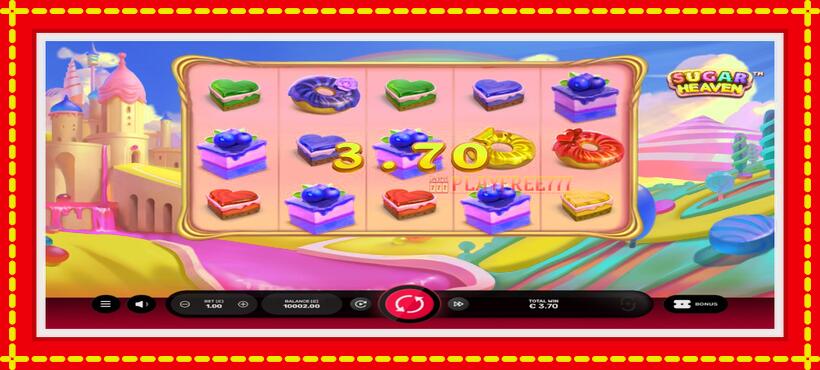 Slot machine Sugar Heaven with access to free game online, picture 3