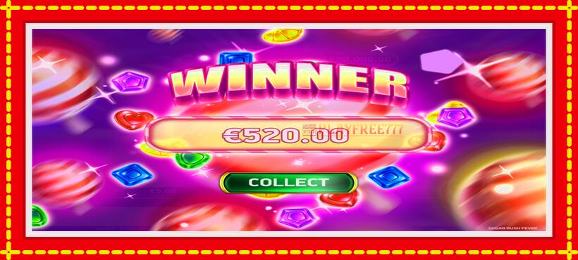 Slot machine Sugar Rush Fever with access to free game online, picture 5