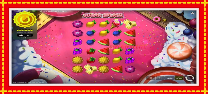 Slot machine Sugar Splash with access to free game online, picture 2