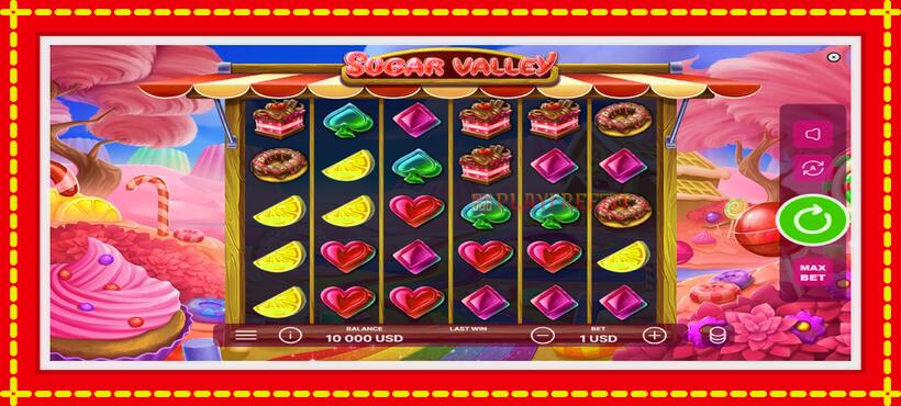 Slot machine Sugar Valley with access to free game online, picture 2