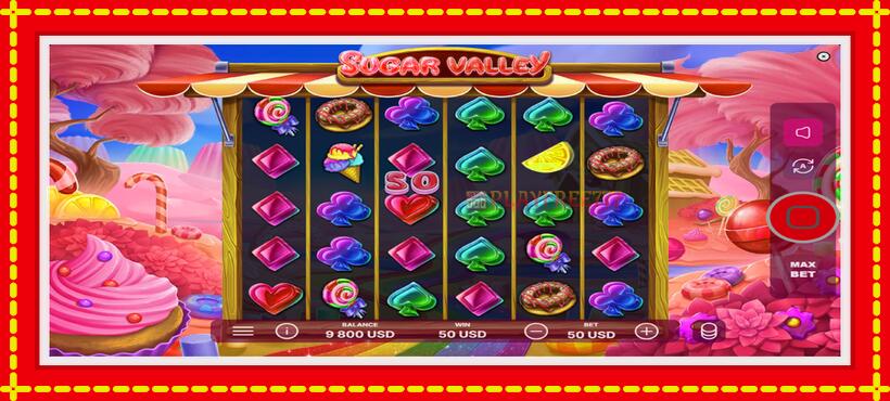 Slot machine Sugar Valley with access to free game online, picture 3