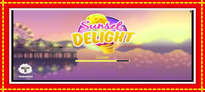 Slot machine Sunset Delight with access to free game online, picture 1