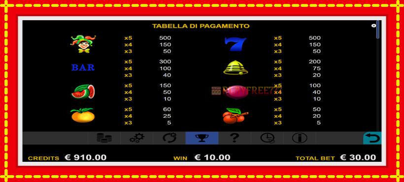 Slot machine Super Black with access to free game online, picture 5