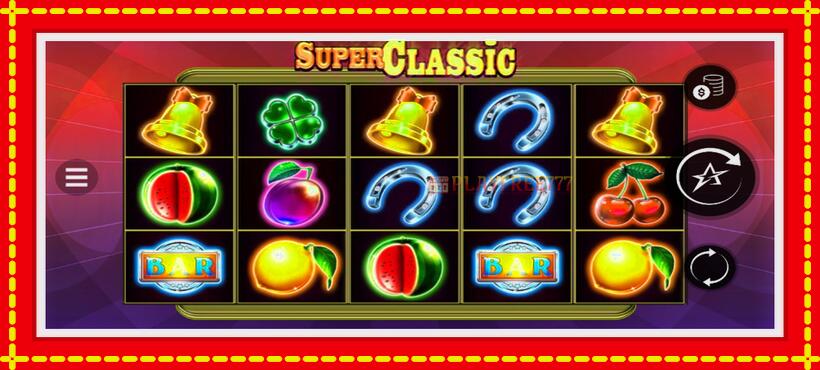 Slot machine Super Classic with access to free game online, picture 1