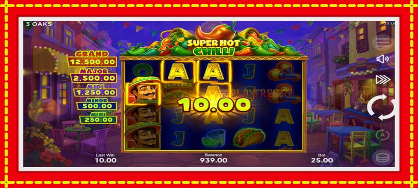 Slot machine Super Hot Chilli with access to free game online, picture 3