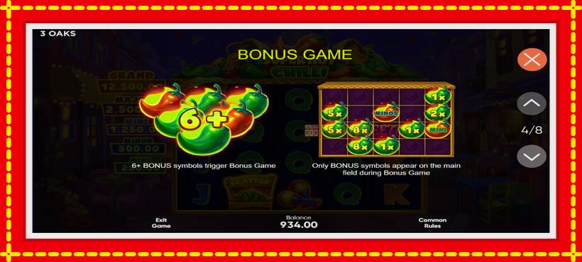 Slot machine Super Hot Chilli with access to free game online, picture 6