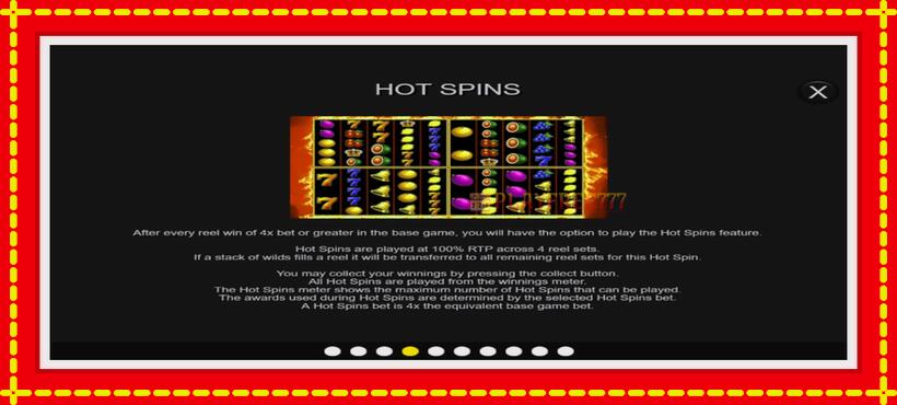 Slot machine Super Hot Fruits Megaways with access to free game online, picture 6