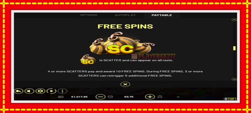 Slot machine Super SugarPop with access to free game online, picture 5