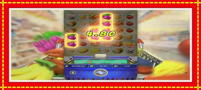 Slot machine Supermarket Spree with access to free game online, picture 3