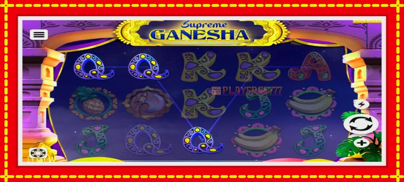 Slot machine Supreme Ganesha with access to free game online, picture 3