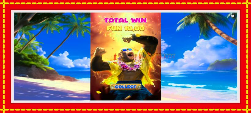 Slot machine Surf Monkey with access to free game online, picture 5