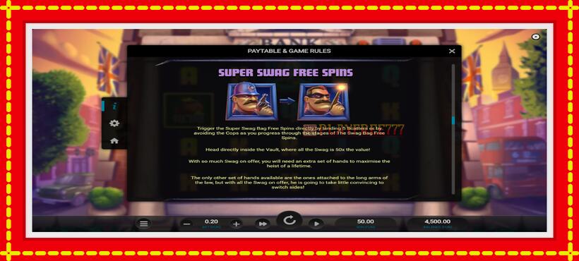 Slot machine Swag Bag Bonanza Dream Drop with access to free game online, picture 6