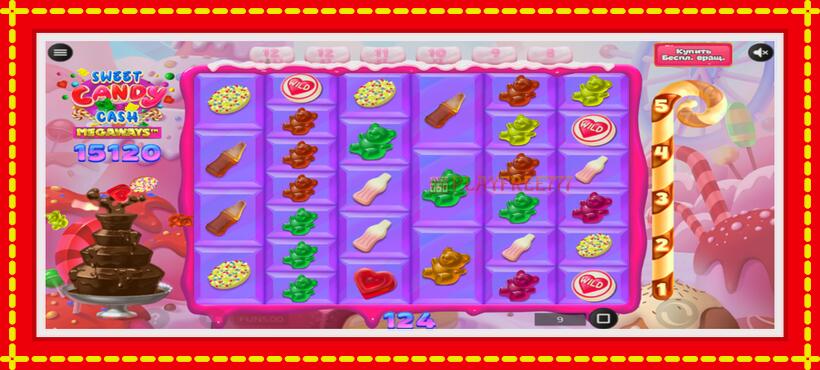 Slot machine Sweet Candy Cash Megaway with access to free game online, picture 5