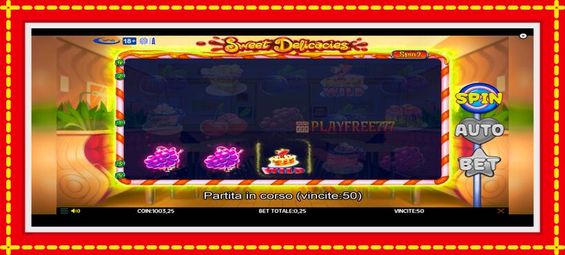 Slot machine Sweet Delicacies with access to free game online, picture 5