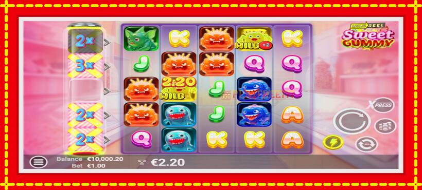 Slot machine Sweet Gummy with access to free game online, picture 3