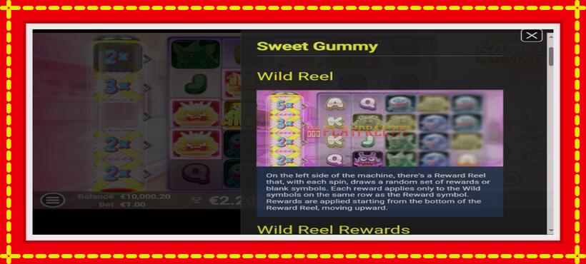 Slot machine Sweet Gummy with access to free game online, picture 4