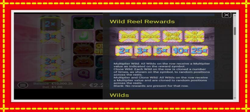 Slot machine Sweet Gummy with access to free game online, picture 5