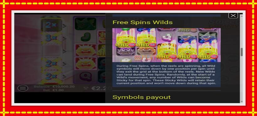 Slot machine Sweet Gummy with access to free game online, picture 6