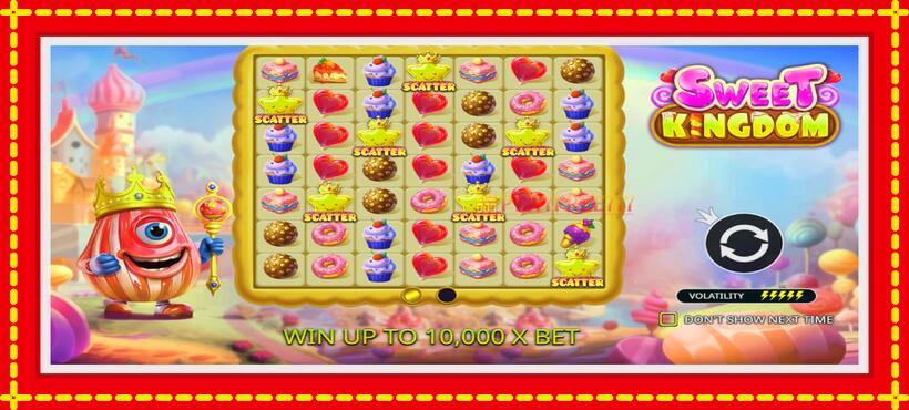 Slot machine Sweet Kingdom with access to free game online, picture 1