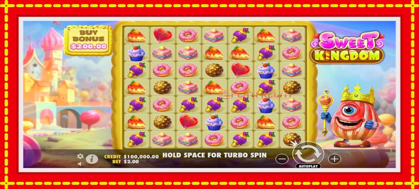 Slot machine Sweet Kingdom with access to free game online, picture 2