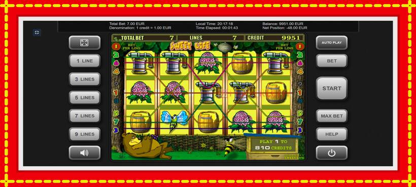 Slot machine Sweet Life with access to free game online, picture 5