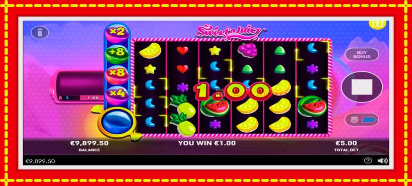 Slot machine Sweet N Juicy with access to free game online, picture 4