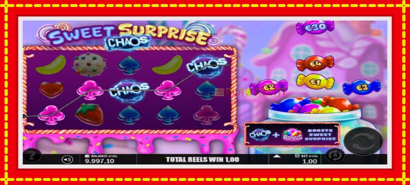 Slot machine Sweet Surprise Chaos with access to free game online, picture 3