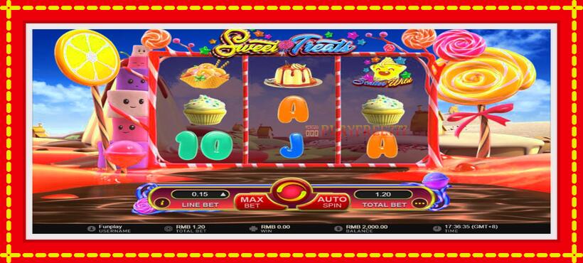 Slot machine Sweet Treats with access to free game online, picture 2