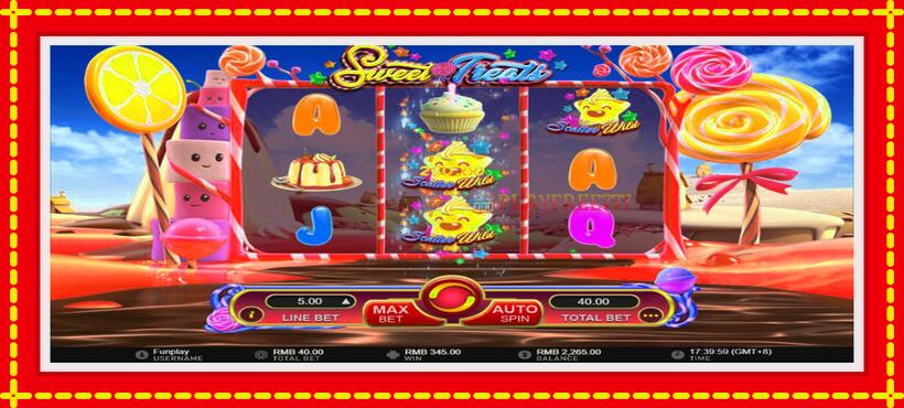 Slot machine Sweet Treats with access to free game online, picture 4