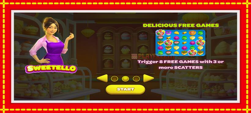 Slot machine Sweetello with access to free game online, picture 1