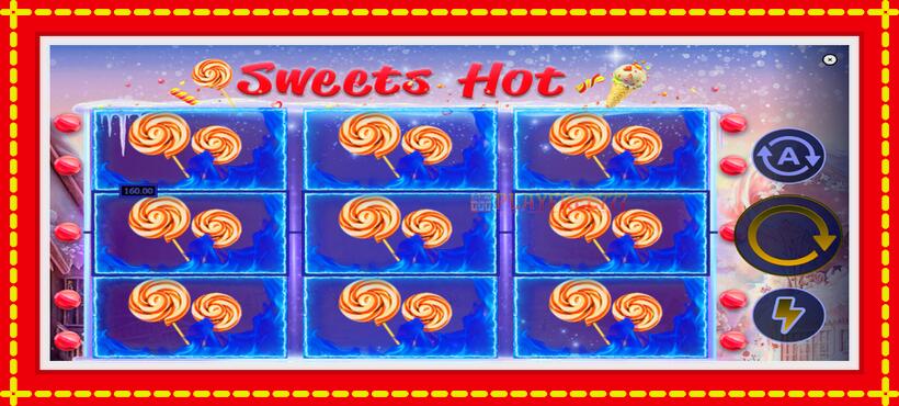 Slot machine Sweets Hot with access to free game online, picture 5