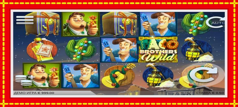 Slot machine Taco Brothers Saving Christmas with access to free game online, picture 4