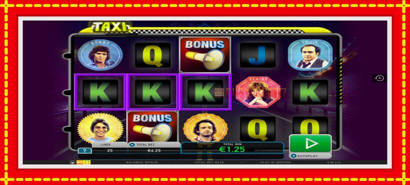 Slot machine Taxi with access to free game online, picture 3