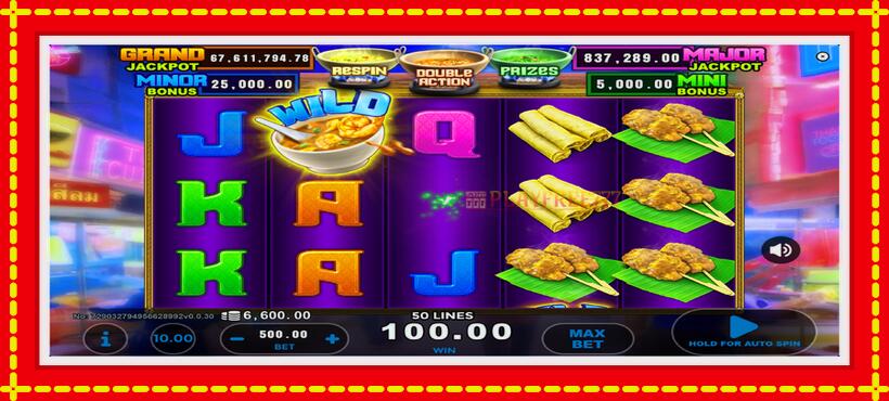 Slot machine Thai Spice - Hot Wok with access to free game online, picture 4