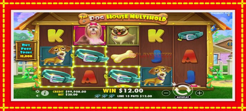 Slot machine The Dog House Multihold with access to free game online, picture 2