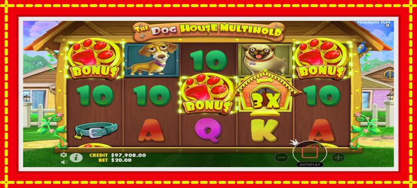 Slot machine The Dog House Multihold with access to free game online, picture 3