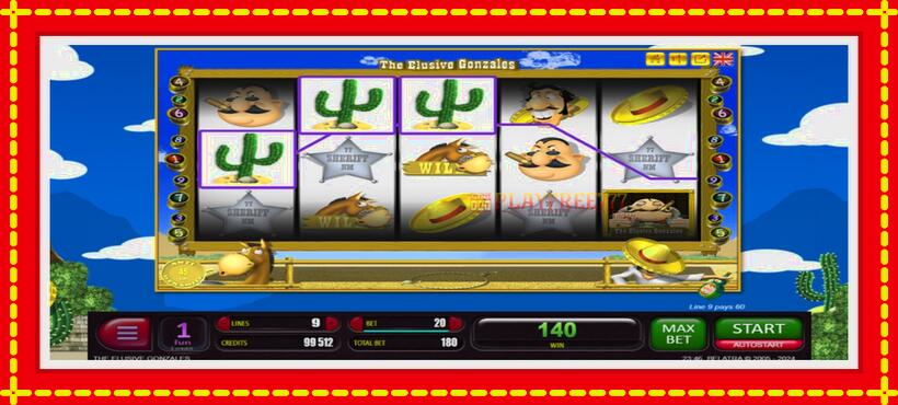 Slot machine The Elusive Gonzales with access to free game online, picture 3