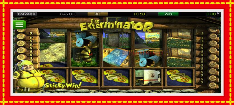 Slot machine The Exterminator with access to free game online, picture 2