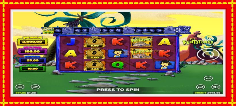 Slot machine The Flintstones with access to free game online, picture 2