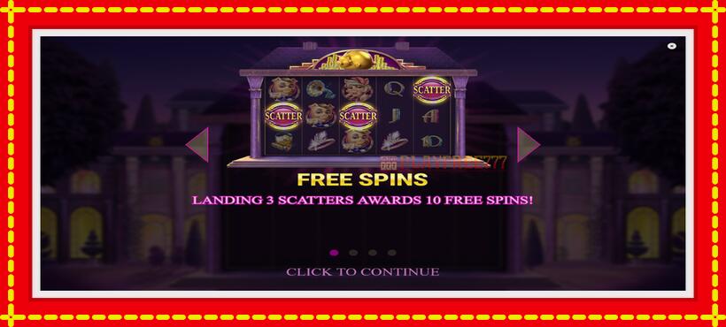 Slot machine The Great Pigsby Dream Drop with access to free game online, picture 1